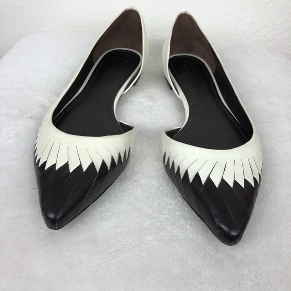 Tory Burch Shoes - Tory Burch Pointing Toe Ballet Brown flats 7.5
